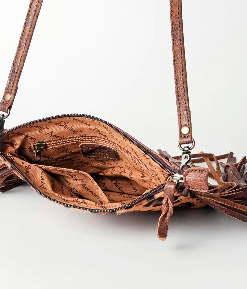 “Wild Lyfe” Cheetah Print Crossbody