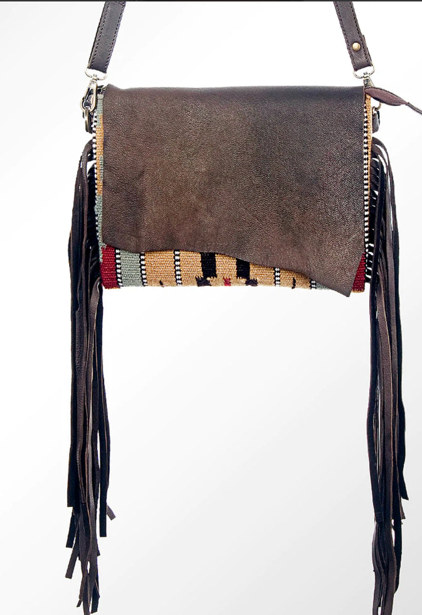 “Tribal” Aztec Print Crossbody
