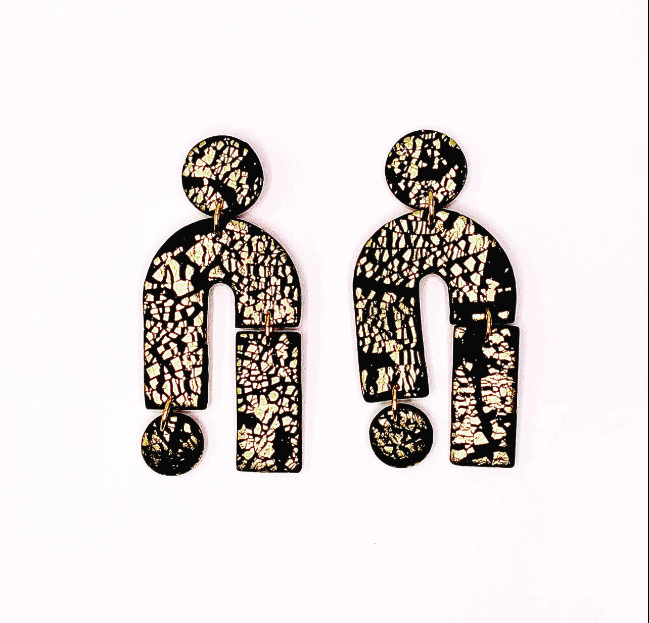 “Midnight Sparkle” Drop Earrings