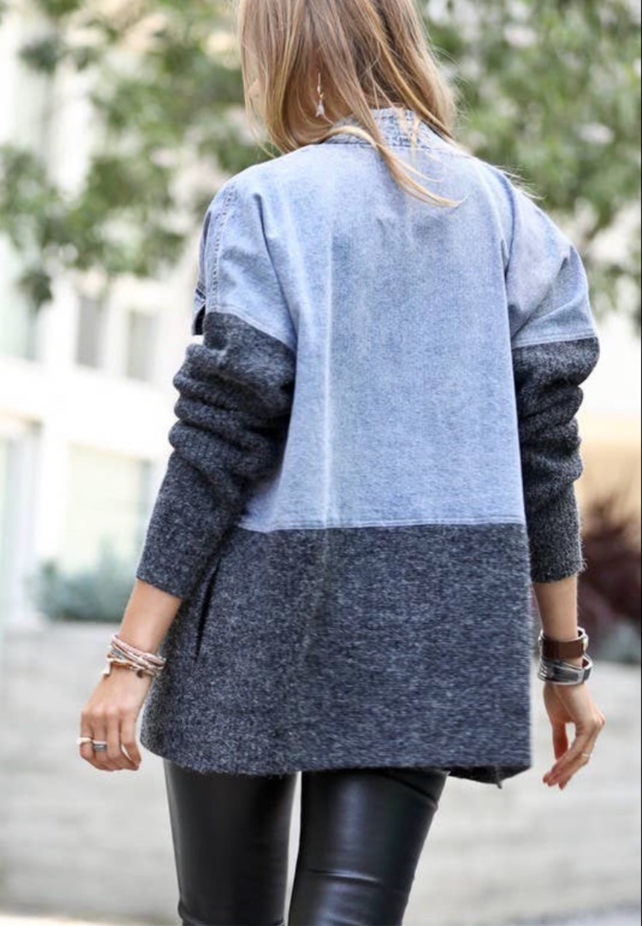 “Blended Vibe” Denim Jacket
