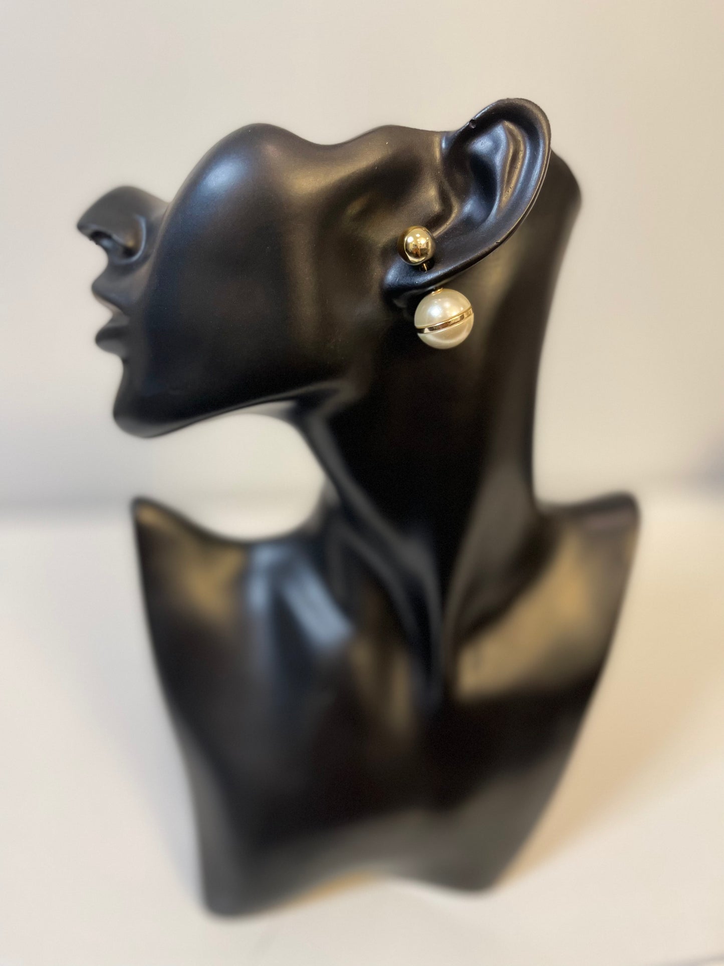“Eloquent” Double Stud Earrings