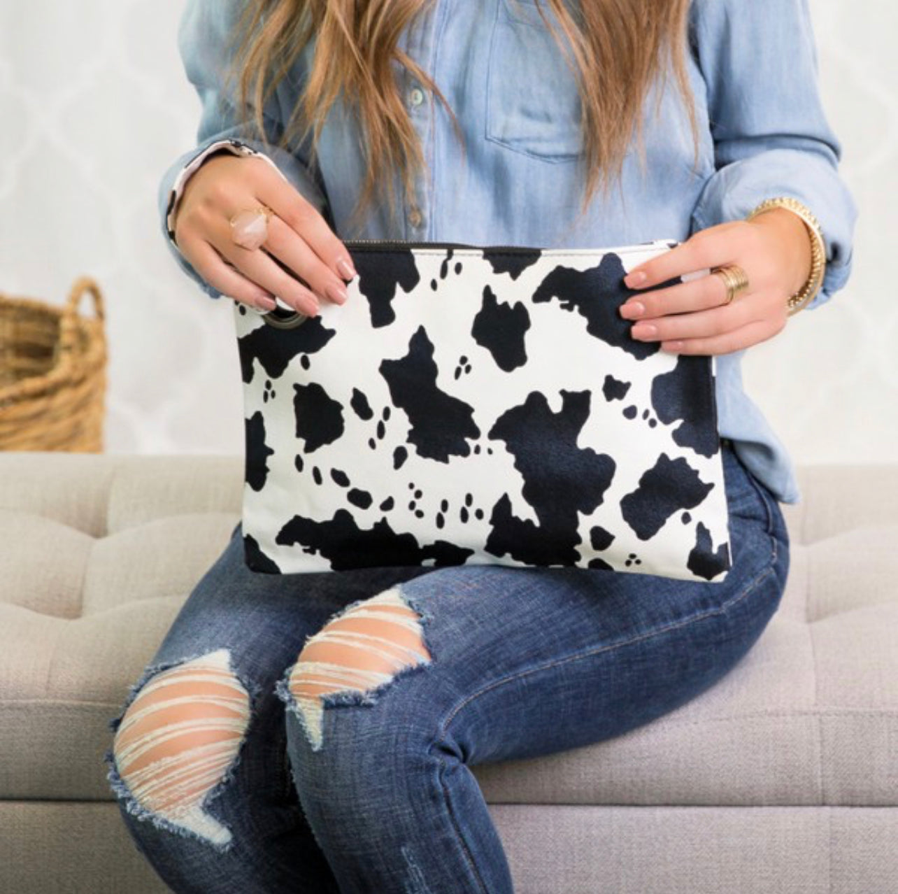 “Over The MOOn” Clutch