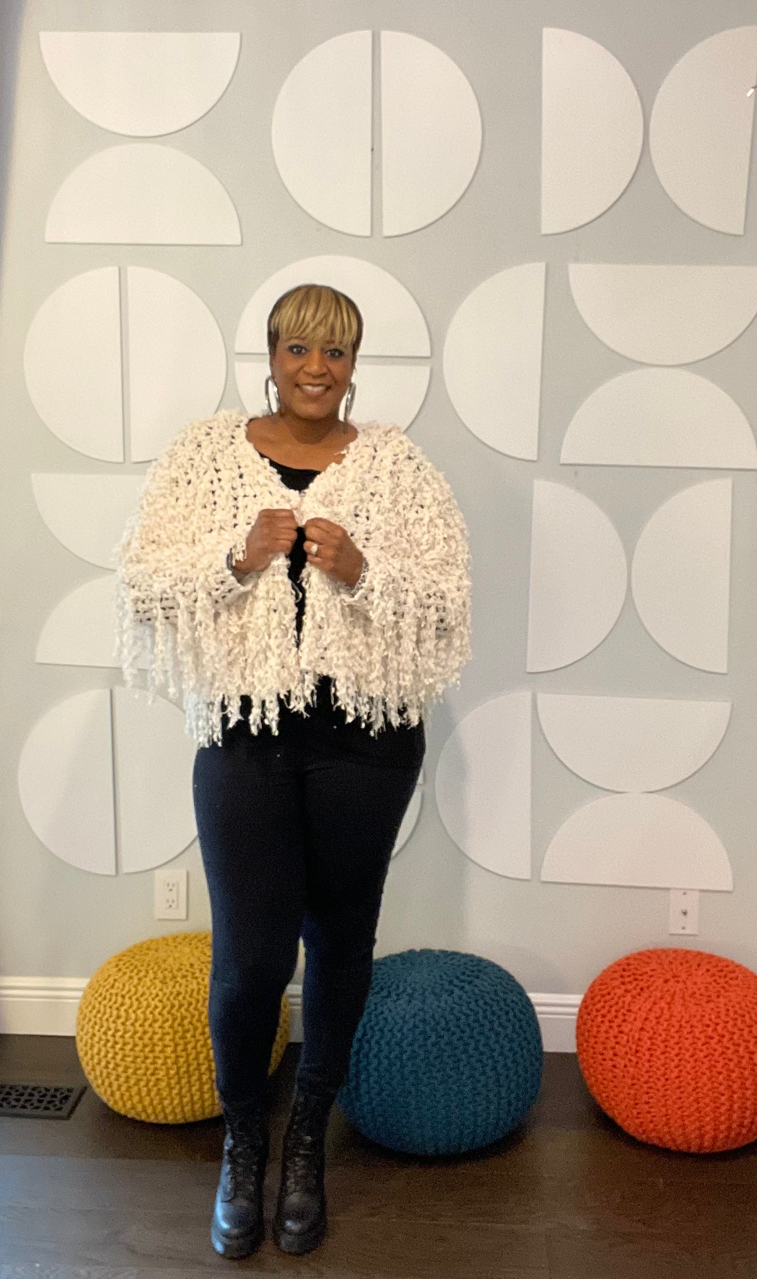 Shaggy fringe jacket discount