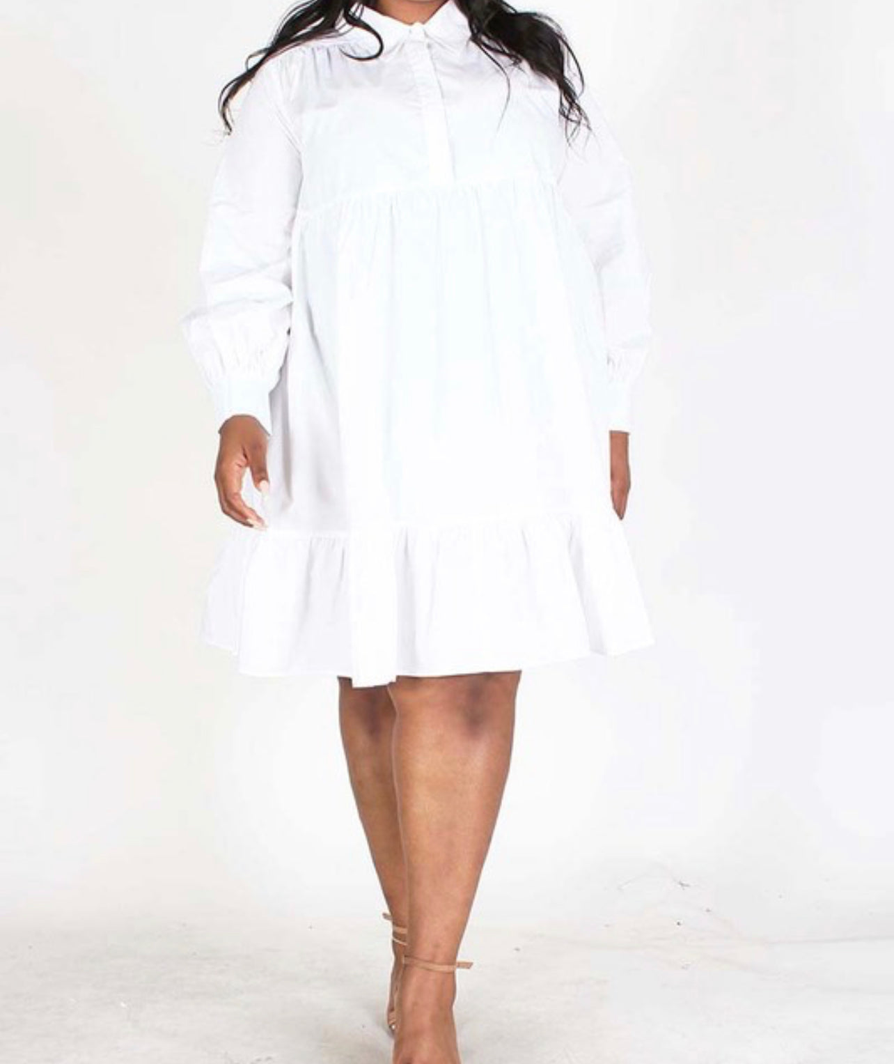 “Divine Breeze” Knee-Length Dress