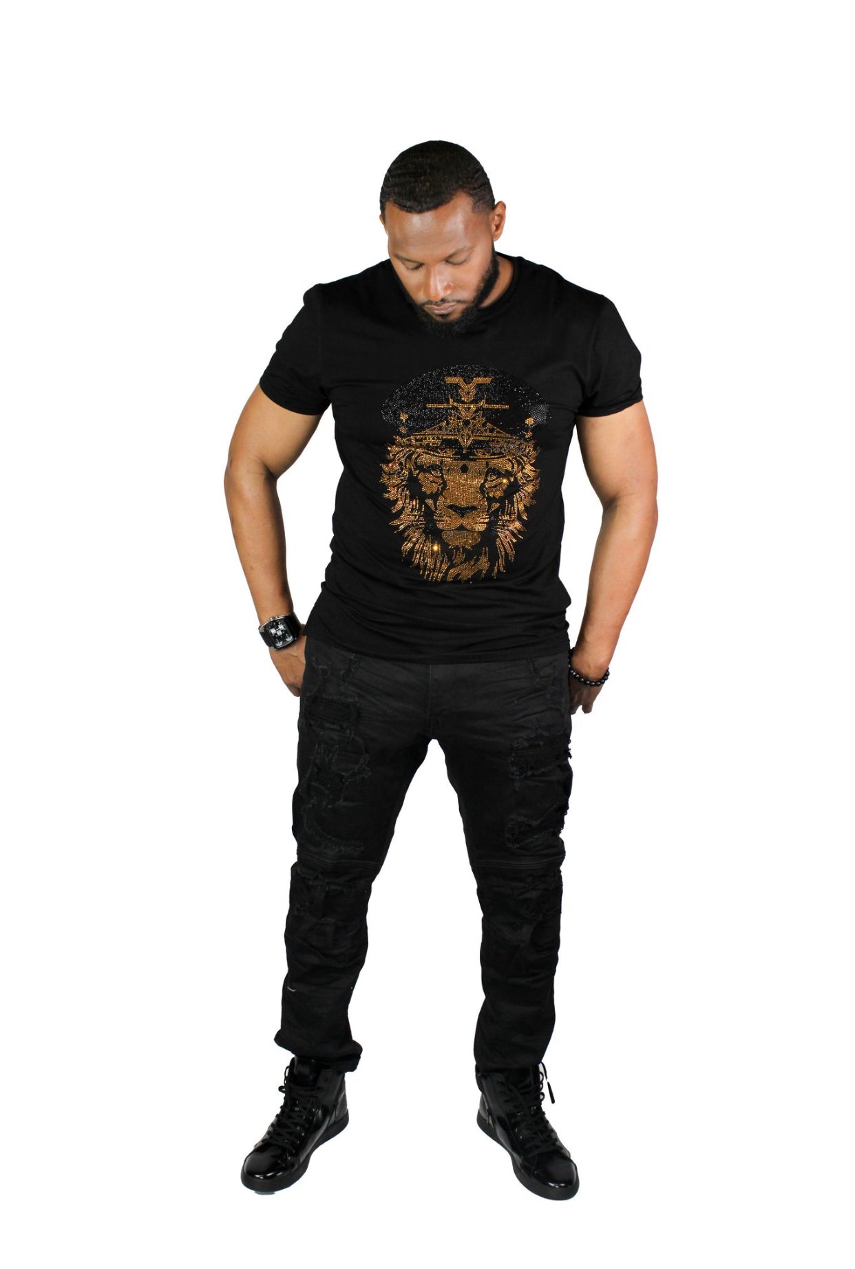 “The King is Here” Lion T-shirt