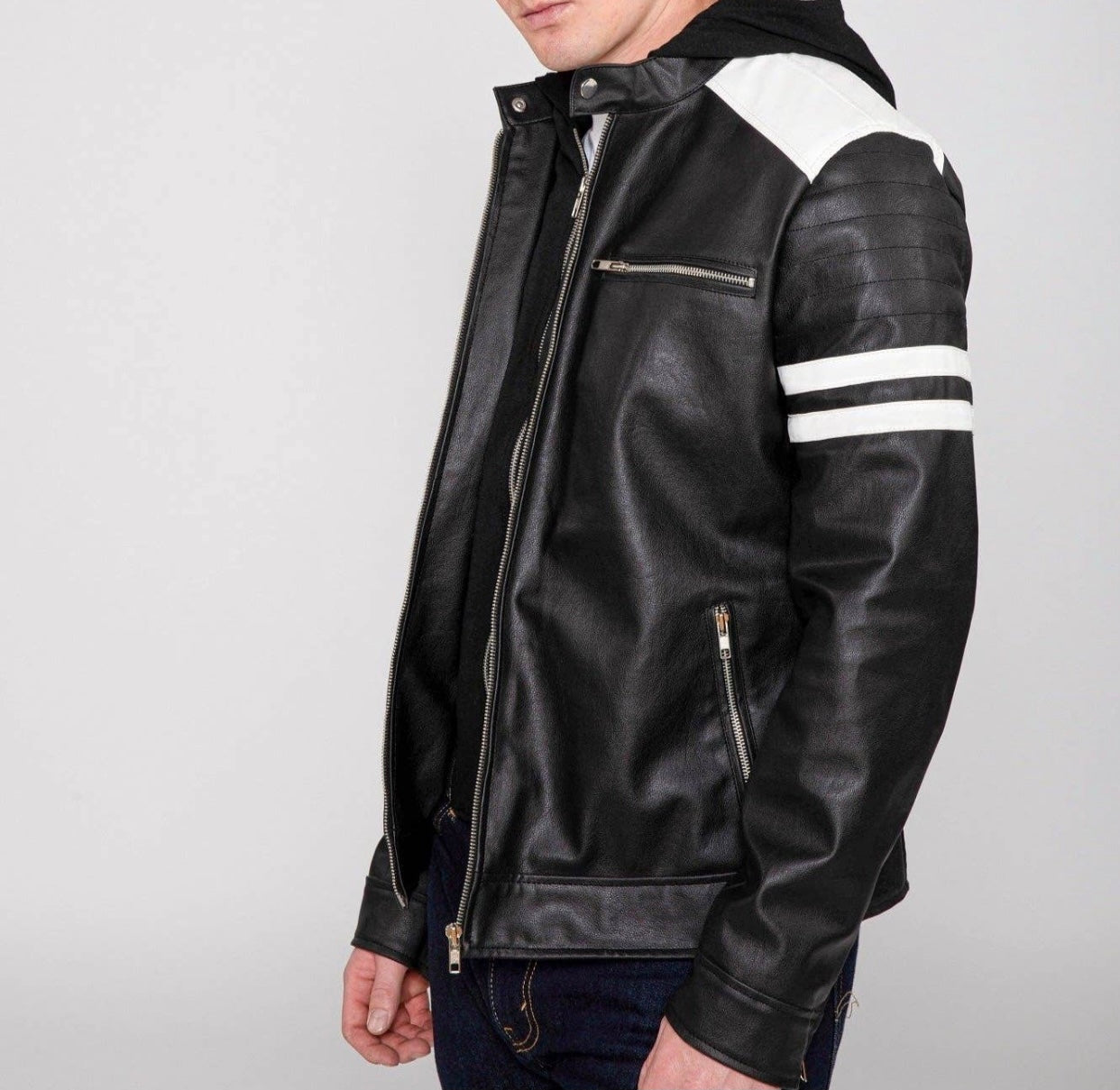 “Speedster” Leather Moto Jacket