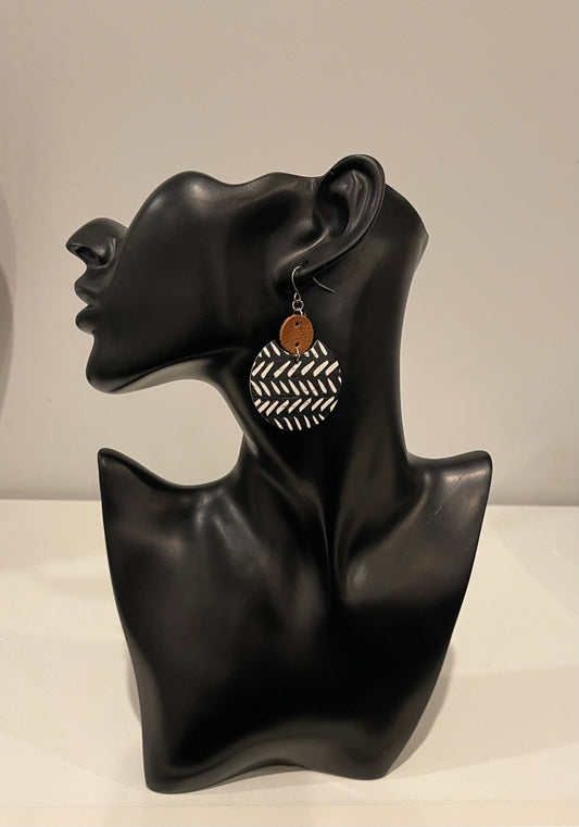 “Alexandrea” Boho Chevron Earrings