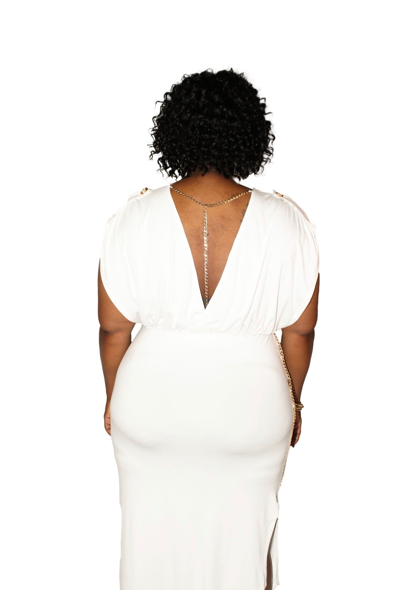 “Curvascious” Curvy Chained Dress