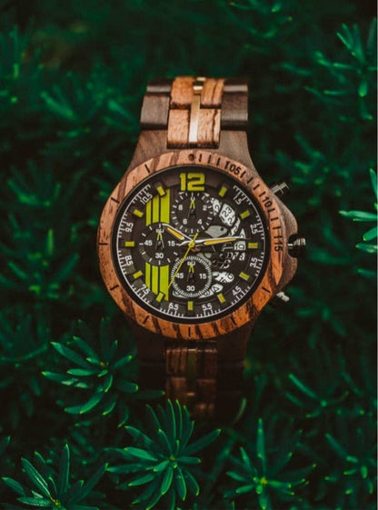 “Wooden Know” Timepiece